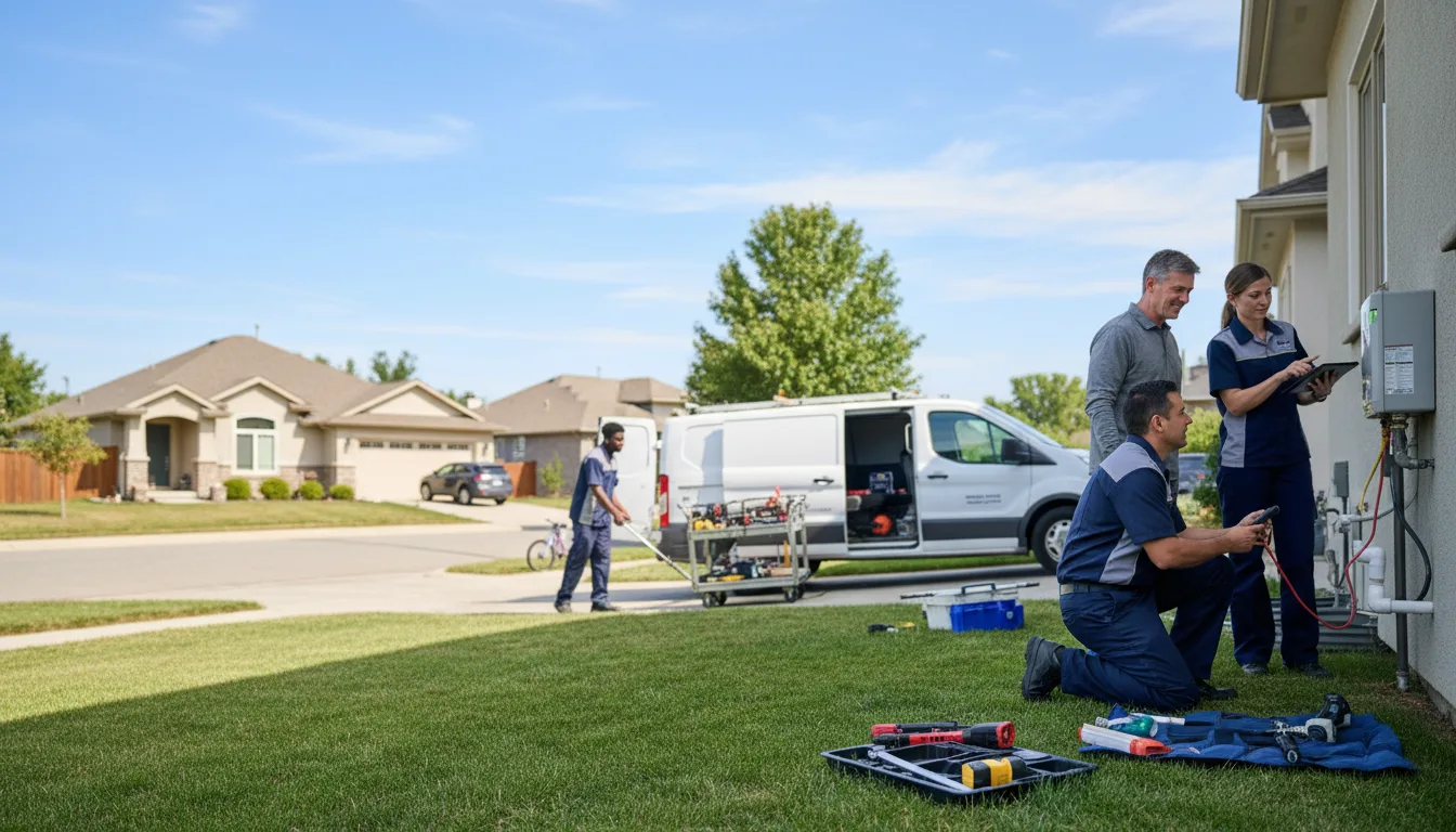 Tankless water heater service in Sacramento, CA